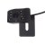 External plate camera with LED light