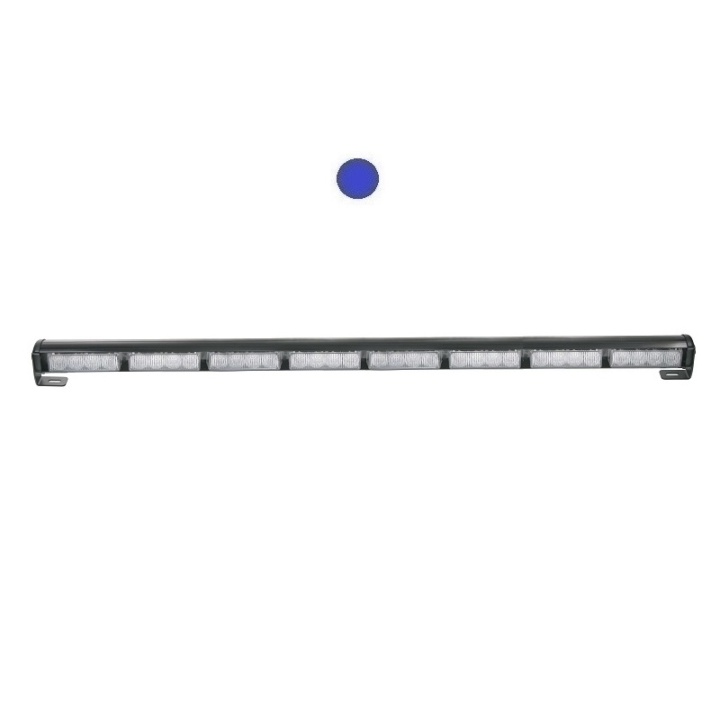 LED svetelná alej 32X 3W LED, modrá 910mm