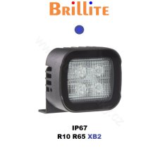 PREDATOR 4x3W LED, 12-24V, modrý, ECE R65 na L držáku
