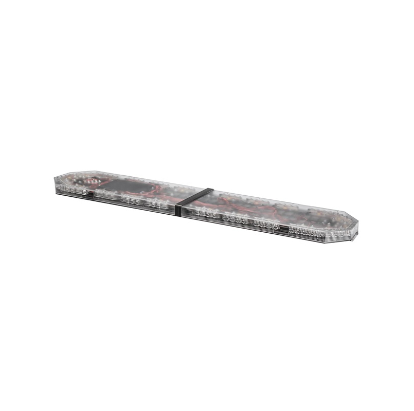 LED lightbar Montana.DC 110cm, Blue-orange, ECE R65 - Lens: Transparent, LED modules: 10ml