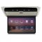 15.6" LCD ceiling monitor with OS. Android USB/SD/HDMI/FM, remote control with motion sensor, grey