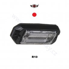 LED predátor červený 12/24V, 3X LED 5W, R10