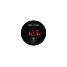 Digitálny voltmeter 5-36V červený s ukazovateľom stavu batérie