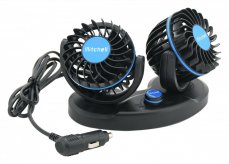 Fan MITCHELL DUO 2x85mm 12V for dashboard