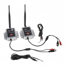Receiver/transmitter set for digital wireless VIDEO transmission, AHD, 4xPIN connectors