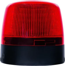 LED beacon red 12/24V, magnetic, 24X3W LED, R65