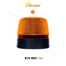 LED maják oranžový 12/24V, magnetický, 24X3W LED, R65