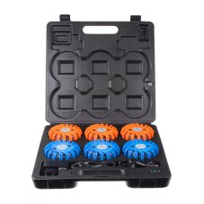 LED výstražné světlo 16LED, modro-červené, set 6ks LED výstražné světlo 16LED, modro-červené, set 6ks