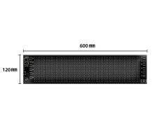 LED matrix panel "Devil eyes", 12 x 60cm