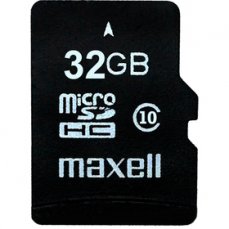 Paměťová karta MAXELL micro SDHC 32GB včetně adaptéru