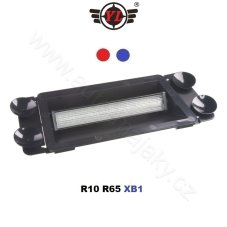 PREDATOR LED vnitřní, 24x LED 1,5W, 12/24V, červeno-modrý, ECE R65