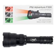 Svítilna PNI Adventure F300, 540 lm, 3 barvy, IPX6