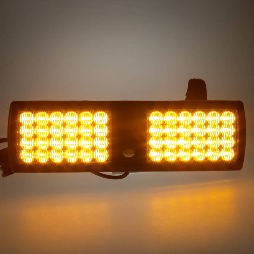 PREDATOR dual LED indoor, 48x1W, 12-24V, oranžová