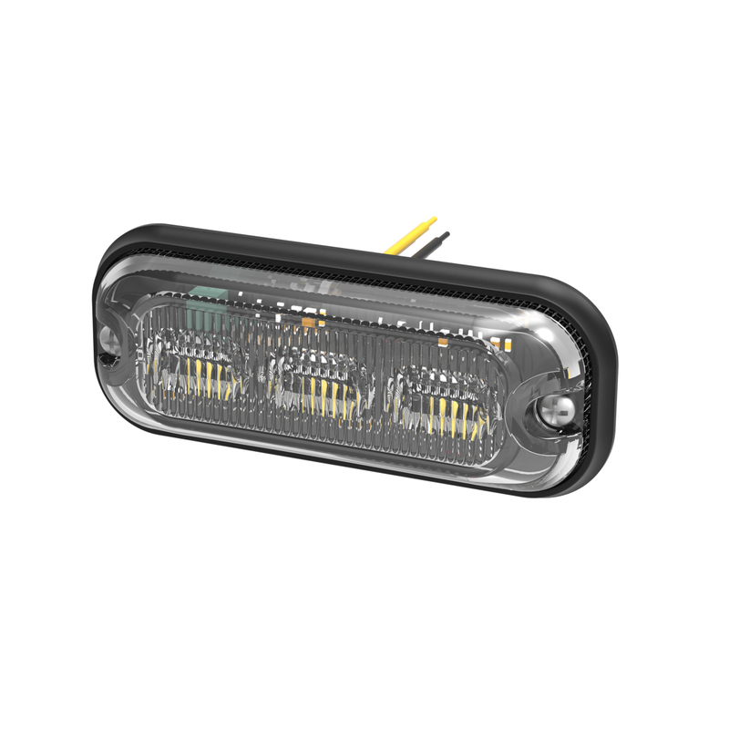 PREDATOR 3x4W LED, 12-24V, oranžový, ECE R65