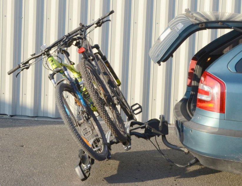 Bike carrier for towing bracket DOLPHIN 3 TÜV - 3 bikes