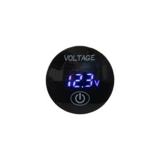 Digitálny voltmeter 5-36V modrý s ukazovateľom stavu batérie Digitálny voltmeter 5-36V modrý s ukazovateľom stavu batérie