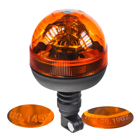Another view of the warning halogen rotary orange beacon wl85hrH1 by YL