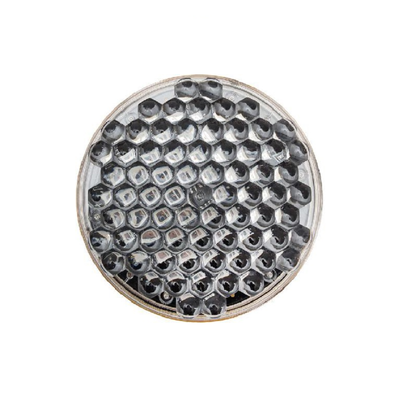 Oranžové LED výstražné světlo naprogramované 