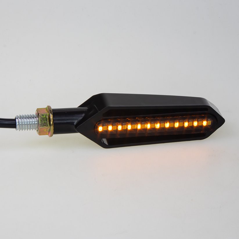 Dynamické LED smerovky + denné svetlá pre motocykle
