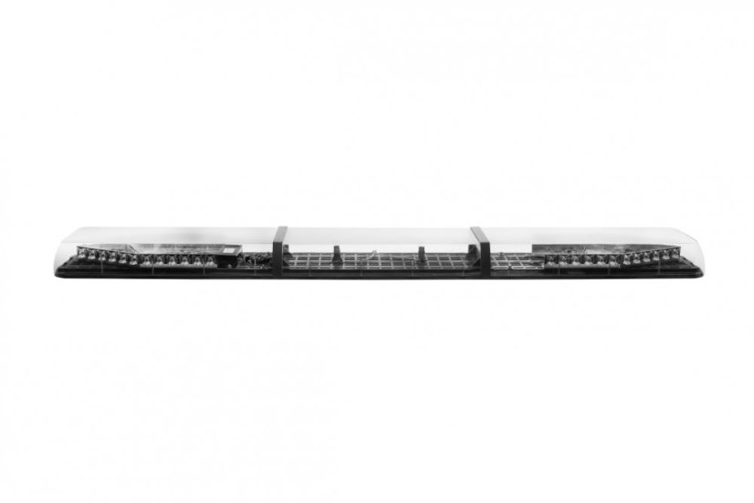 LED majáková rampa Optima 90C 160cm, Oranžová, EHK R65 - Barva: Oranžová, Bílý střed: Ne, Kryt: Barevný, LED moduly: 4ml