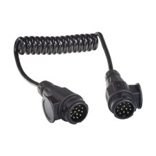 Prodlužovací kabel 2 m spirálový 13 žílový, 2x zástrčka, 13pin 12V