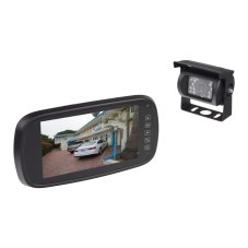 AHD kamerový set monitora 7" na zrkadlo s 2 x 4PIN + kamera + 15m kábel