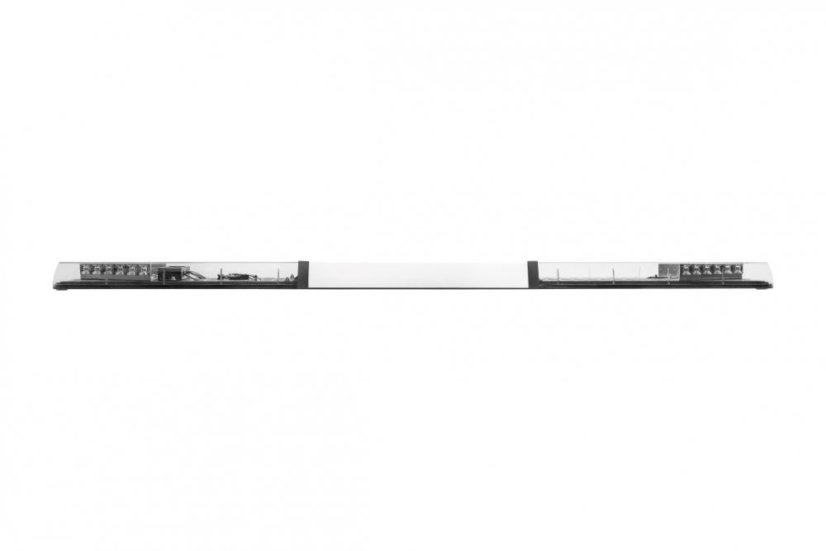 LED majáková rampa Optima 60 160cm, Oranžová, bílý střed, EHK R65 - Barva: Oranžová, Bílý střed: Ano, Kryt: Barevný, LED moduly: 4ml