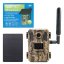 PNI Hunting 751 PRO Camouflage Video Camera, 16MP, 4G LTE, Night Vision, Battery, Solar Panel, Invisible LEDs for Animals, IP66