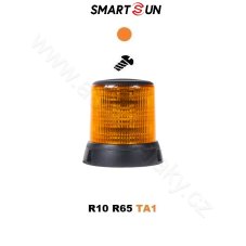 LED beacon, orange, 10-30V, ECE R65, fixed mounting