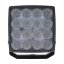 LED light square, 16x3W, 110x110mm, ECE R10