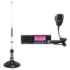 CB TTi TCB-900 EVO radio station kit + PNI ML70 CB antenna, length 70cm