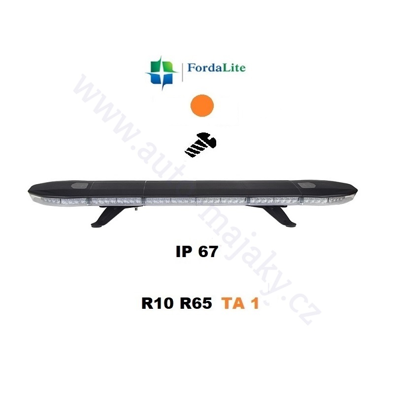 LED orange lightbar slim sre4-2766w 86cm by Forda Lite