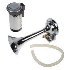 Chromová singl fanfára 180 mm, 12 V