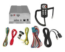 Professional warning system with microphone 150W / 12V.