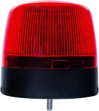 LED beacon red 12/24V, fixed mounting, 24X3W LED, R65