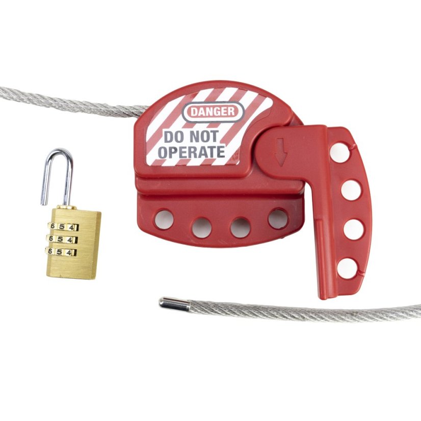 Bezpečnostní kabel s PNI Smart Lock pro lovecké kamery PNI 400C, 350C, 280C, 480C