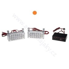 LED predátor vnější oranžový 12V