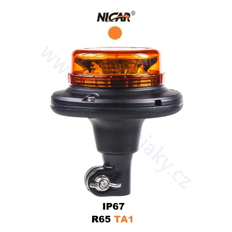 Orange LED beacon wl140hr by Nicar