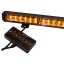 LED alley waterproof (IP66) 12V, 60x LED 3W, orange 1244mm, R65