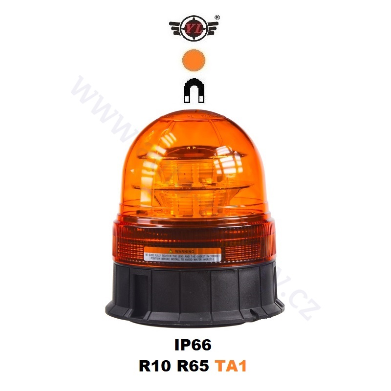 Oranžový LED maják wl84 od výrobce YL
