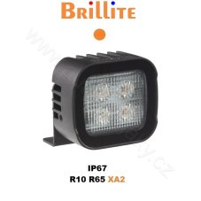 PREDATOR 4x 3 W LED, 12-24 V, oranžový, ECE R65 na držáku L