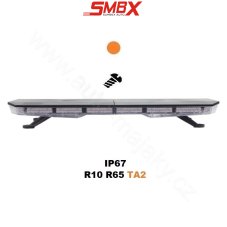 LED ramp 768mm, orange, 12-24V, 108xLED, ECE R65