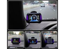 Palubní DISPLEJ 3,2" LCD, GPS měřič rychlosti s vestavěným víceosým gyroskopem