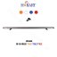 LED lightbar 1400mm, orange, red/blue+white, 10-30V, ECE R65