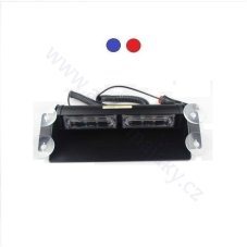 Blue/red LED flashing module