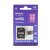 MicroSD PNI 128GB memory card with SD adapter, Class 10, 80 Mb/s, V30