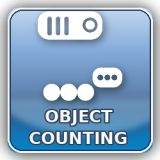 Počíta objekty (napr. osoby alebo vozidlá) podľa nastaveného pravidla – typicky pri prechode čiarou alebo zónou.