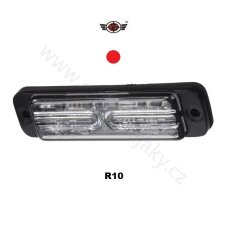 PREDATOR Linear 6x5W LED, 12-24V, červený
