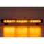 LED alley water resistant (IP67) 12-24V, 27x LED 1W, orange 484mm