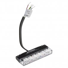 PROFI SLIM výstražné LED světlo vnější, do mřížky, červené, 12-24V, ECE R65